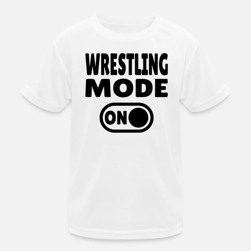 Wrestling Mode ON Kids Functional T-Shirt