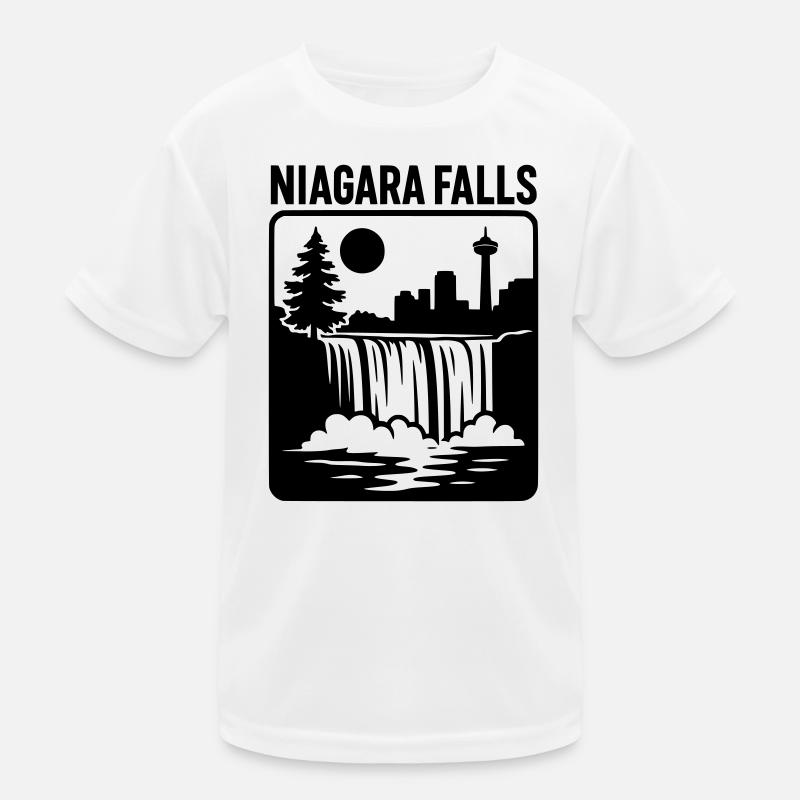 Niagara Falls Falls Canada Vacances Loisirs T-shirt sport Enfant