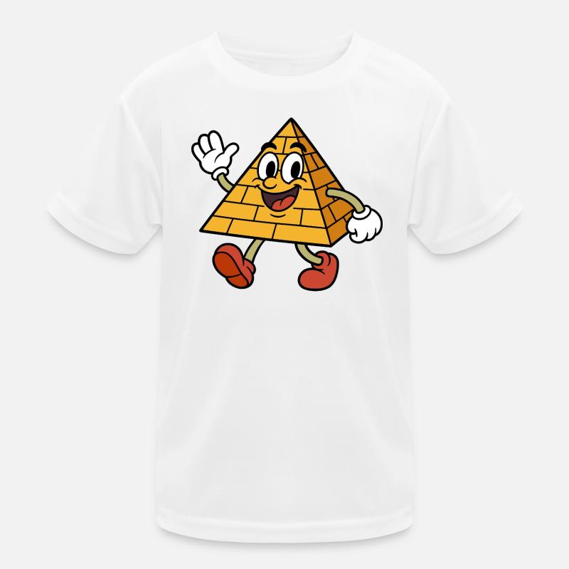 Talking wacky pyramid Kids Functional T-Shirt
