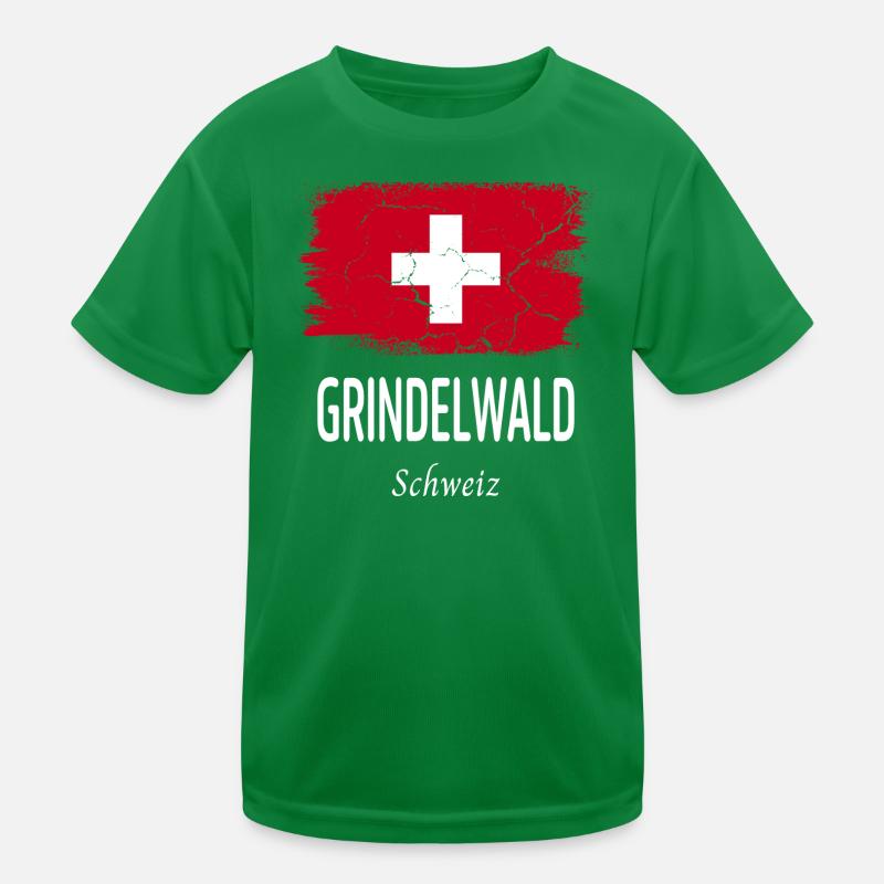 Grindelwald Kinder Funktions-T-Shirt