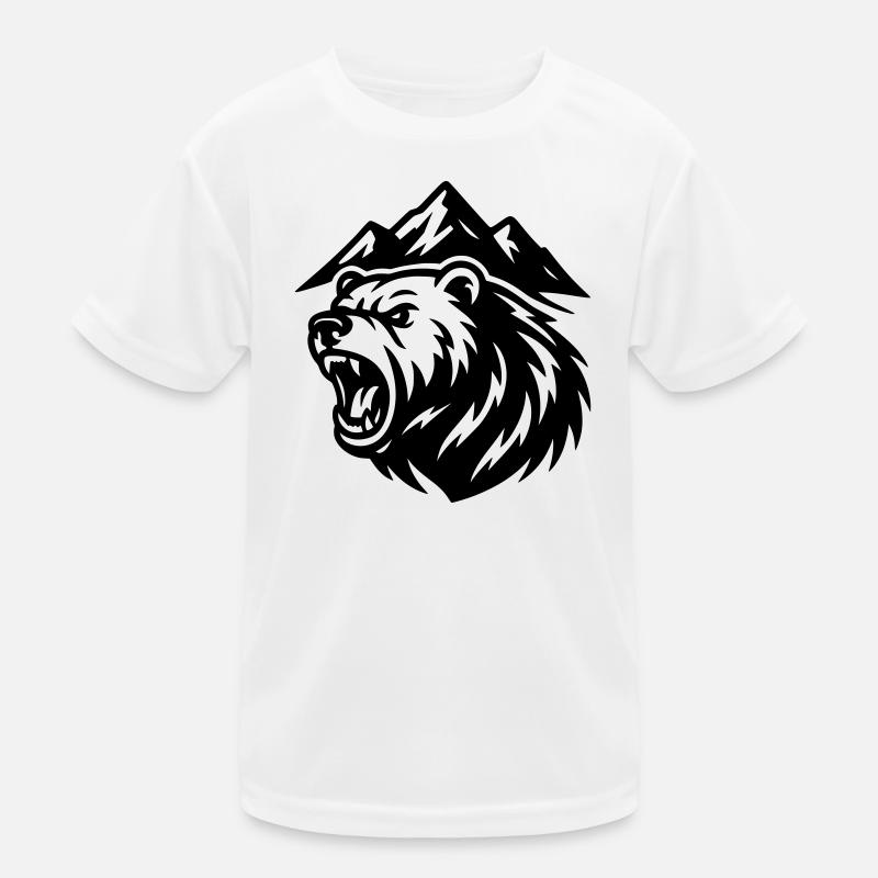 Ours de montagne T-shirt sport Enfant