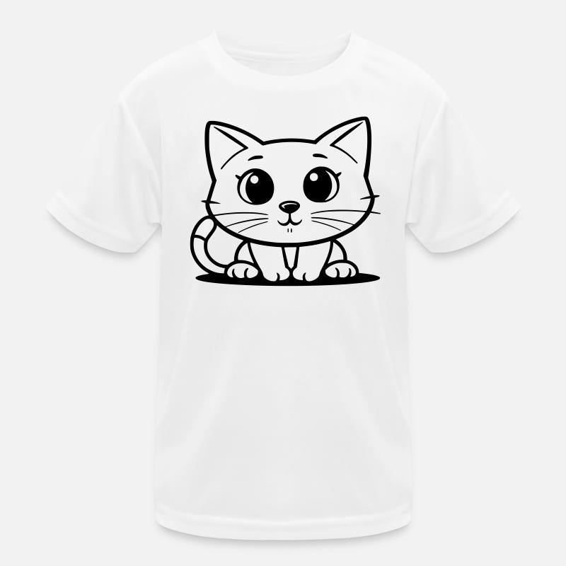 Silhouette de l’emblème de minuit T-shirt sport Enfant