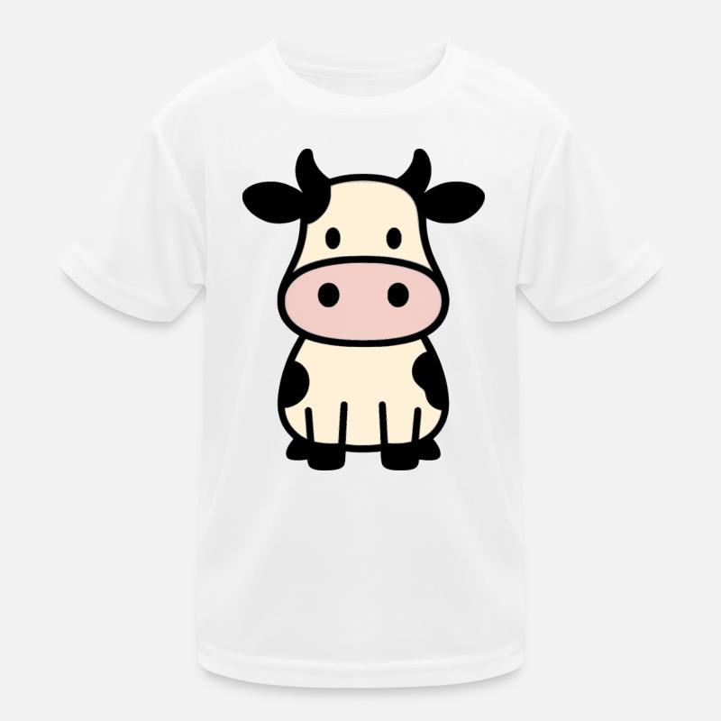 Vache mignonne T-shirt sport Enfant