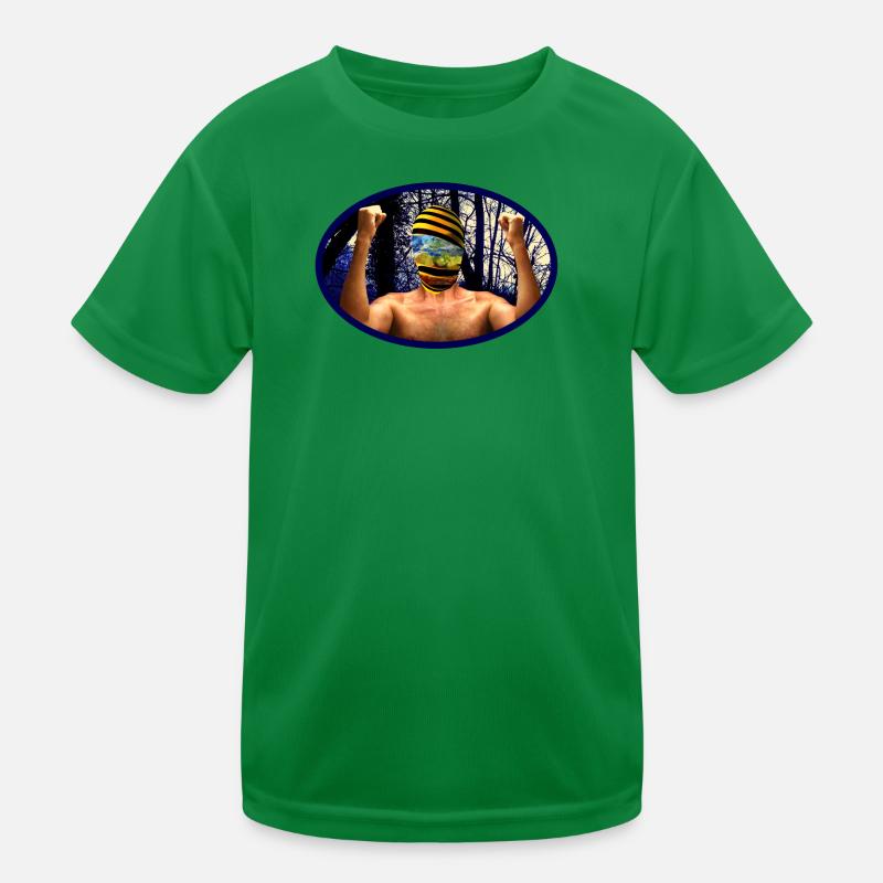 Waldgeist Maskenkrieger T-shirt sport Enfant