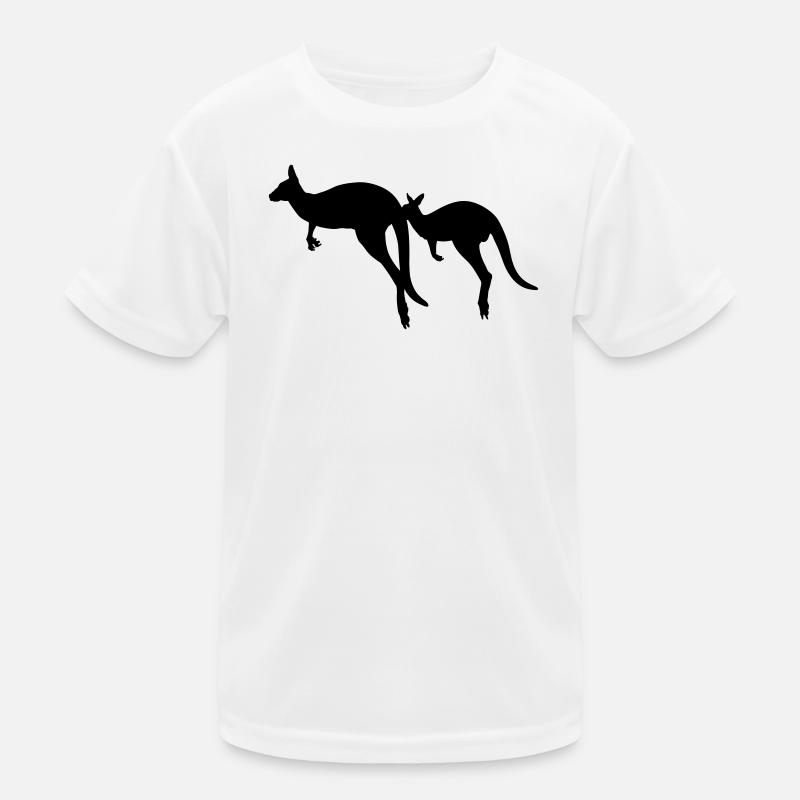 Känguru Kinder Funktions-T-Shirt