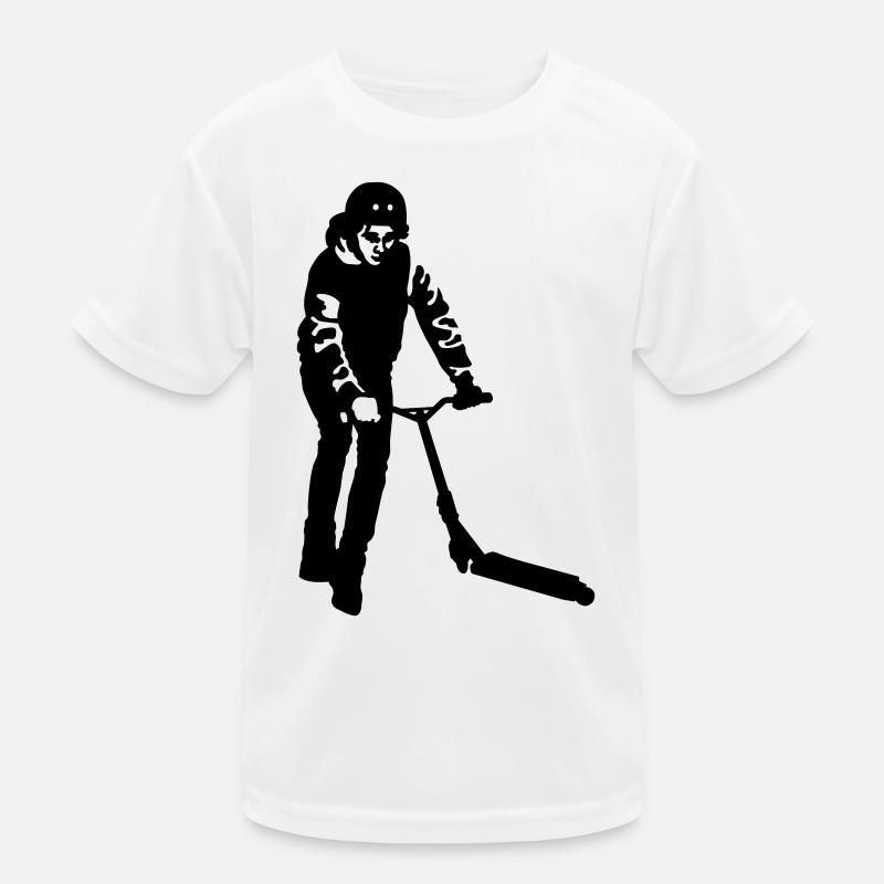 Kick Scooter Kids Functional T-Shirt