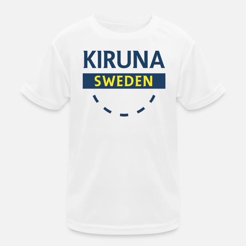 Kiruna Arctic Emblem Kids Functional T-Shirt