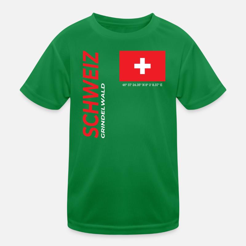 Grindelwald Kinder Funktions-T-Shirt