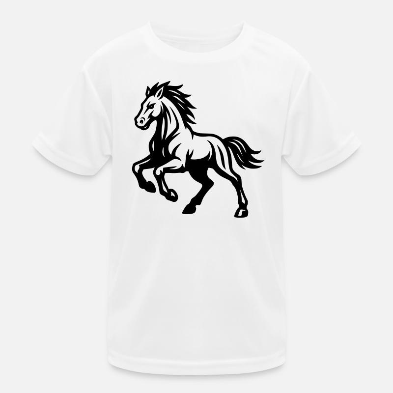 Cheval T-shirt sport Enfant