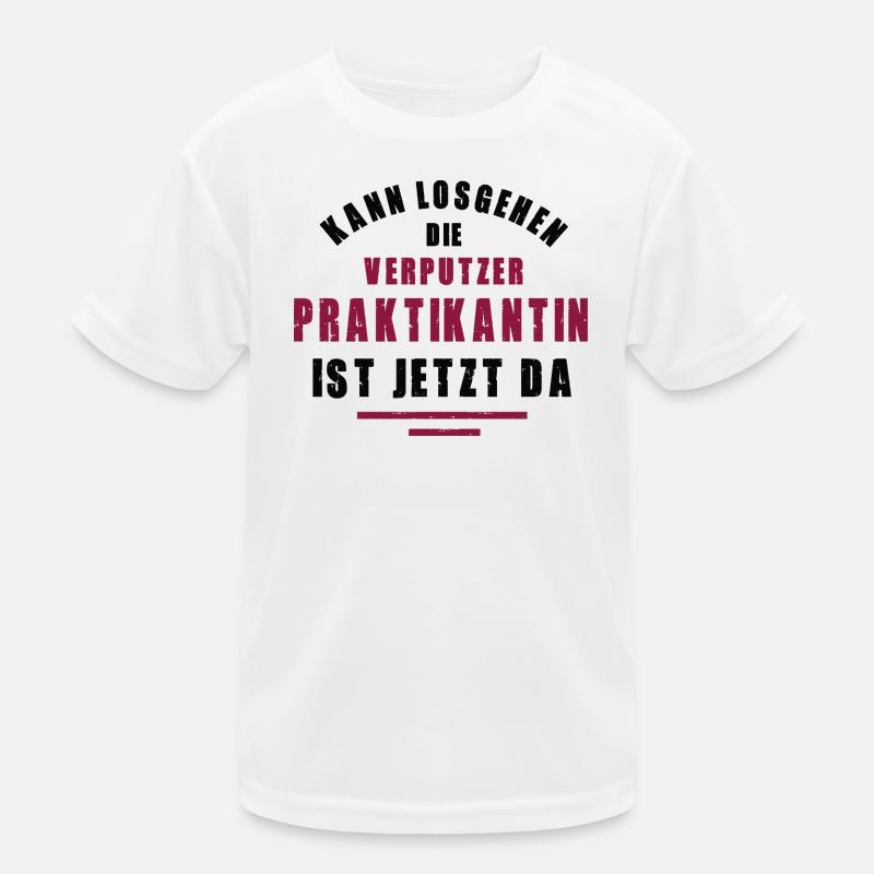 Plasterer Internship Plasterer Kids Functional T-Shirt