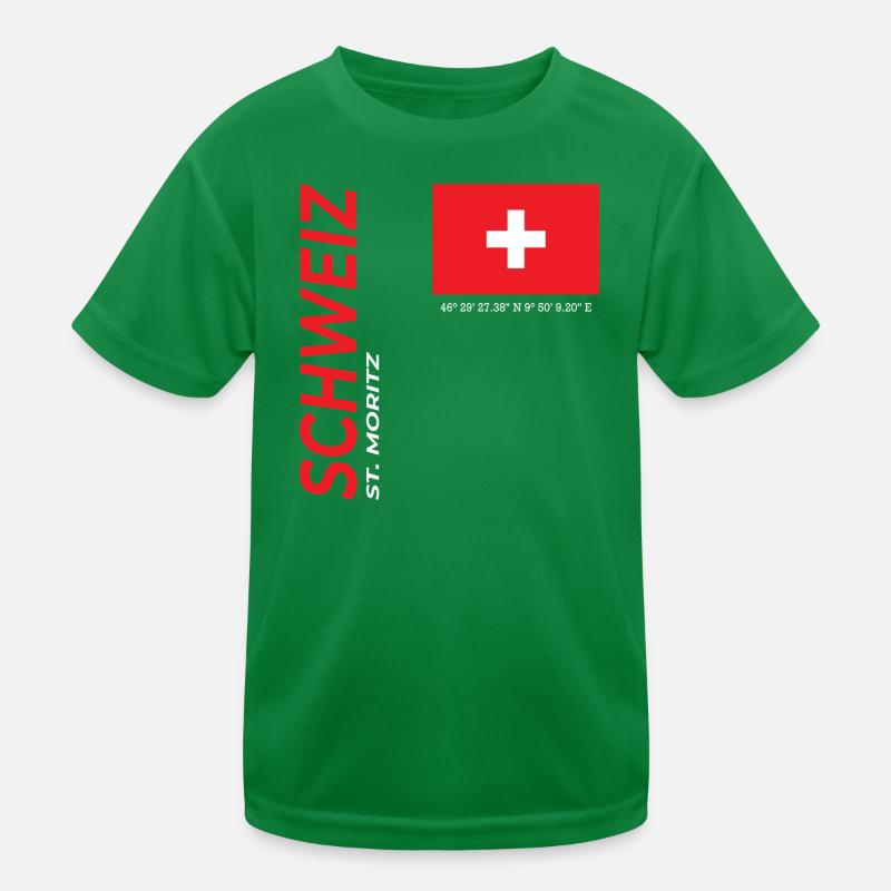 Saint-Moritz T-shirt sport Enfant