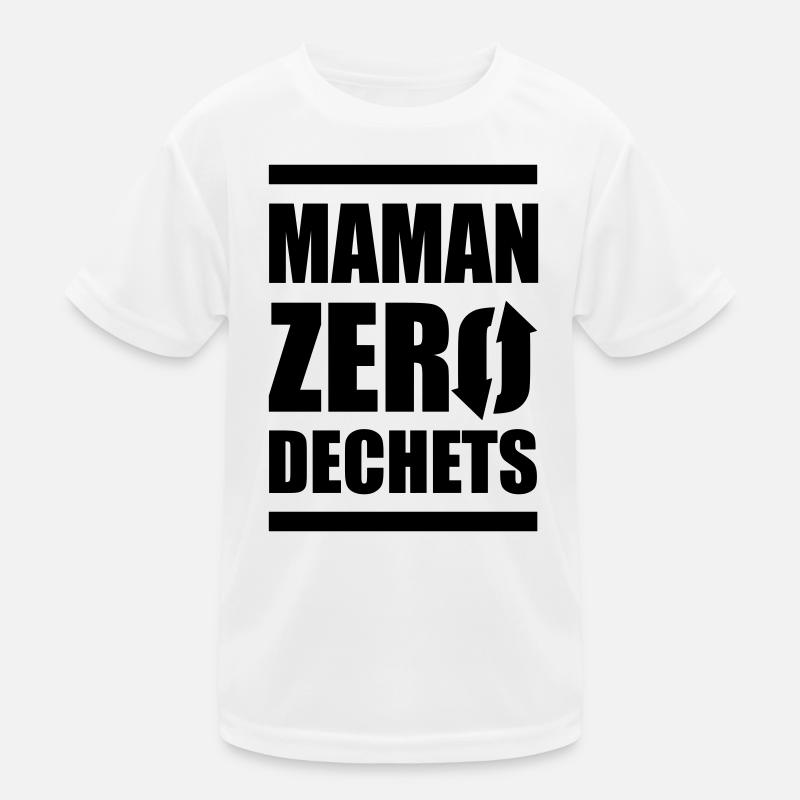 Maman zero dechets T-shirt sport Enfant