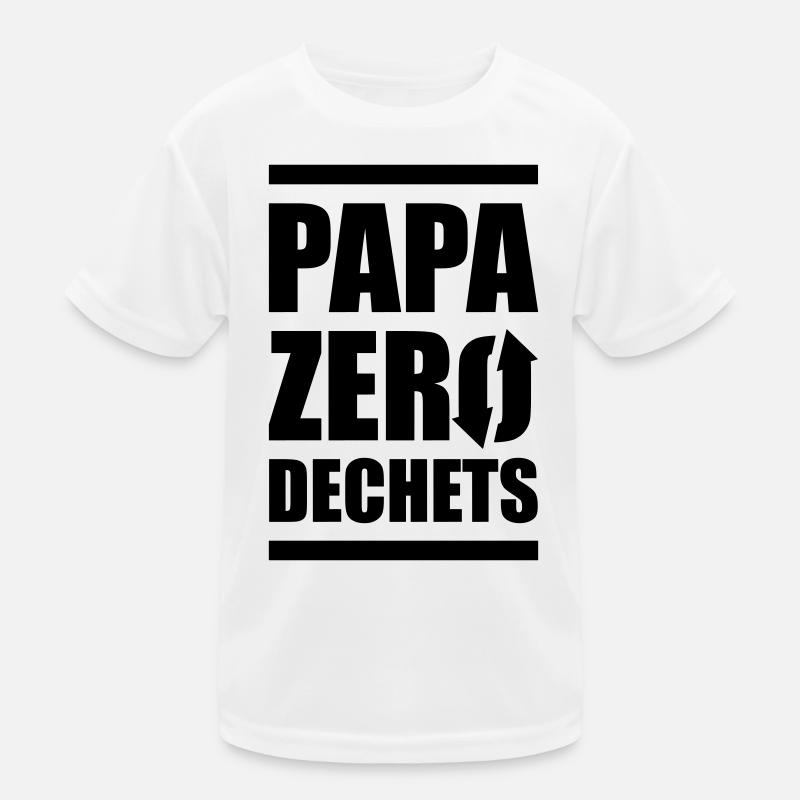 Zero Waste Vater Kinder Funktions-T-Shirt