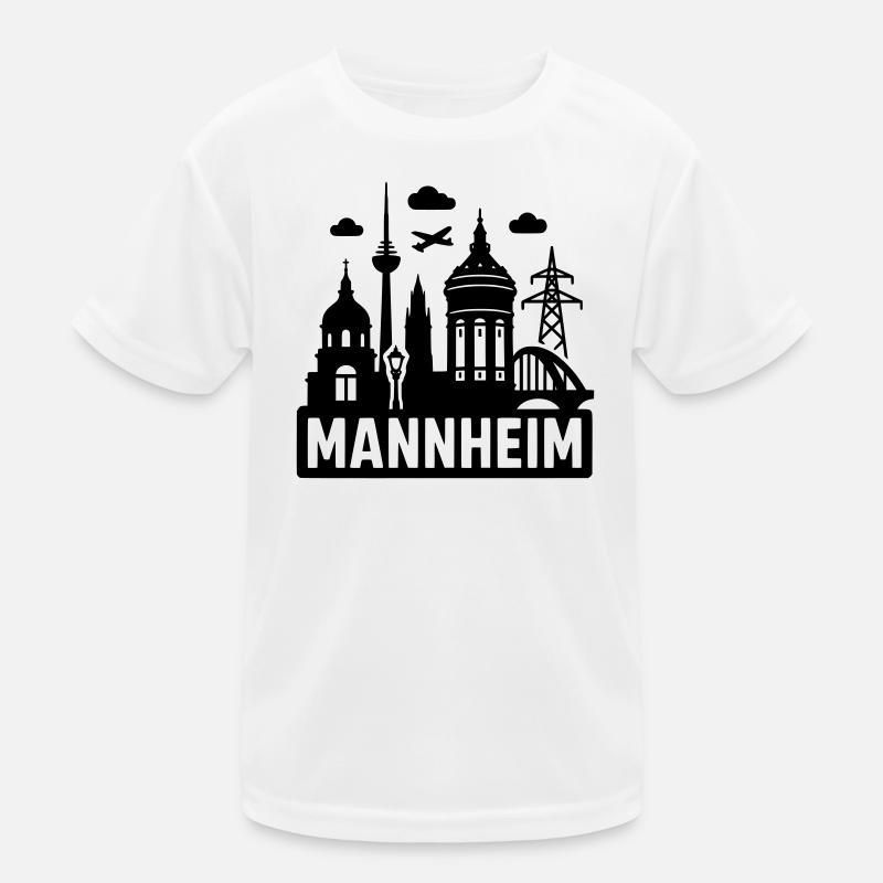 Mannheim Silhouette Kinder Funktions-T-Shirt