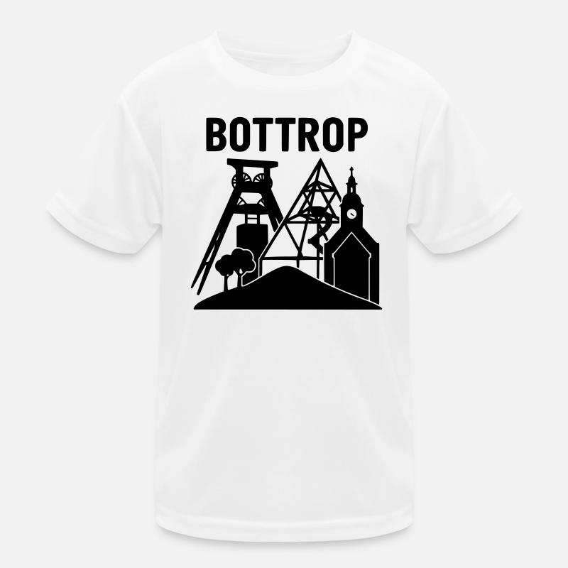 Point de repère de la région de Bottrop Ruhr T-shirt sport Enfant