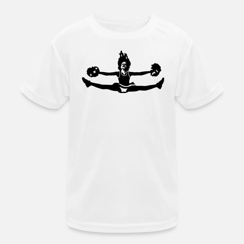 Cheerleader Kinder Funktions-T-Shirt