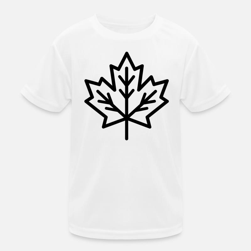 maple leaf Kids Functional T-Shirt