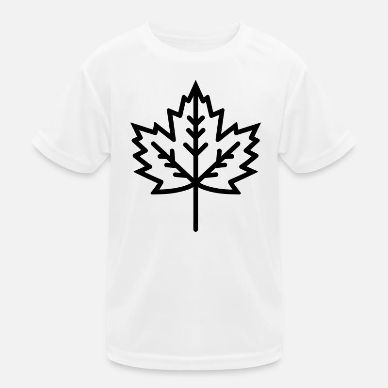 maple leaf Kids Functional T-Shirt