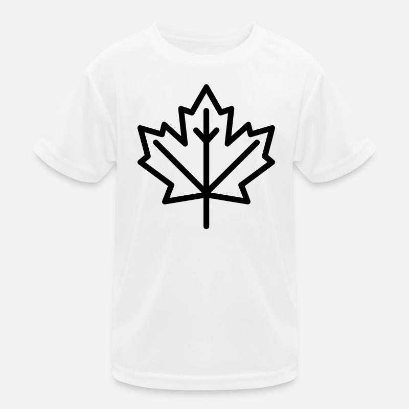 maple leaf Kids Functional T-Shirt
