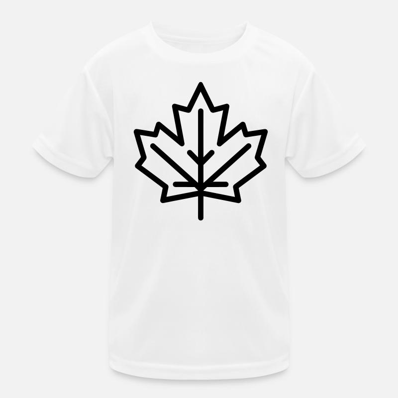 maple leaf Kids Functional T-Shirt