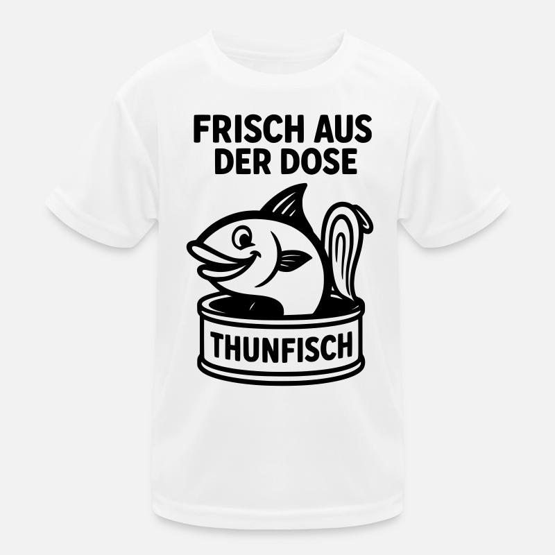 thunfisch dose Kinder Funktions-T-Shirt