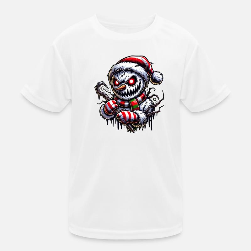 Killer Snowman – Eisige Rache Kinder Funktions-T-Shirt
