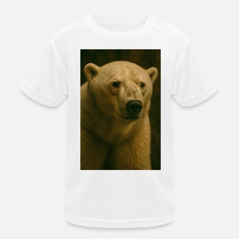 Tiere - Eisbär Kinder Funktions-T-Shirt