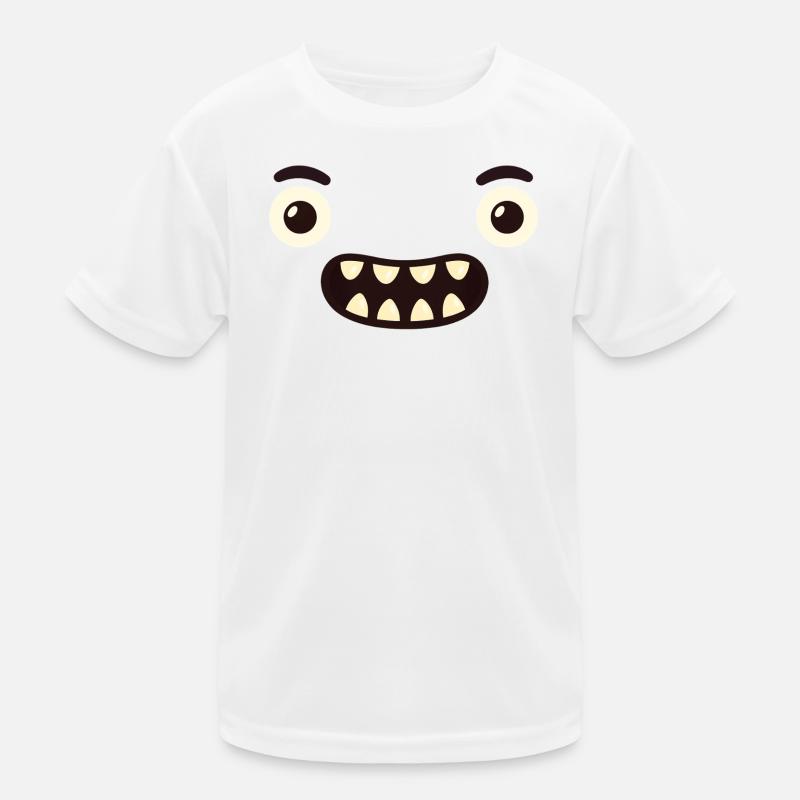Visage de monstre T-shirt sport Enfant