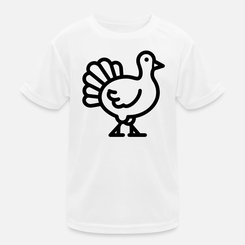turkey Kids Functional T-Shirt