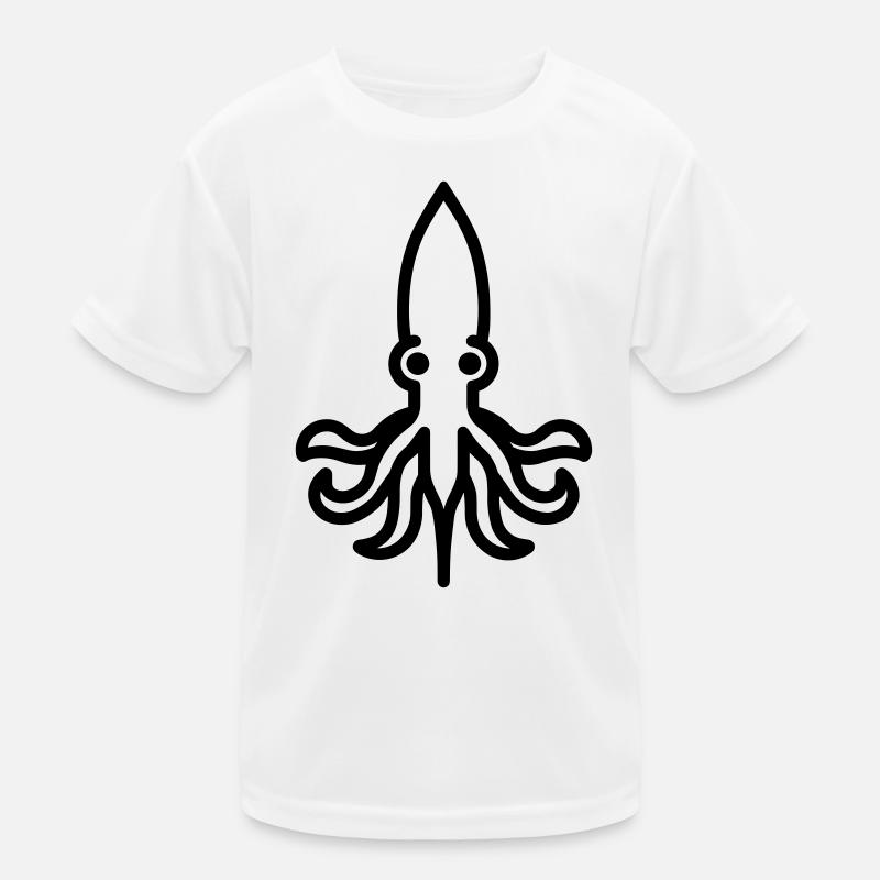 squid Kids Functional T-Shirt