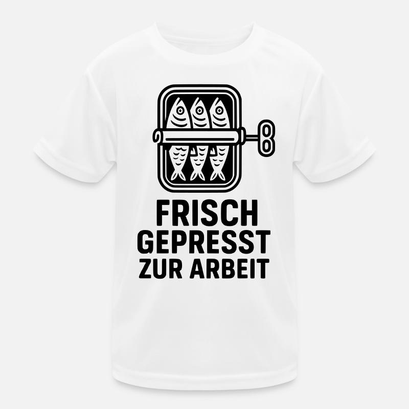 Public transport Freshly squeezed to work Kids Functional T-Shirt