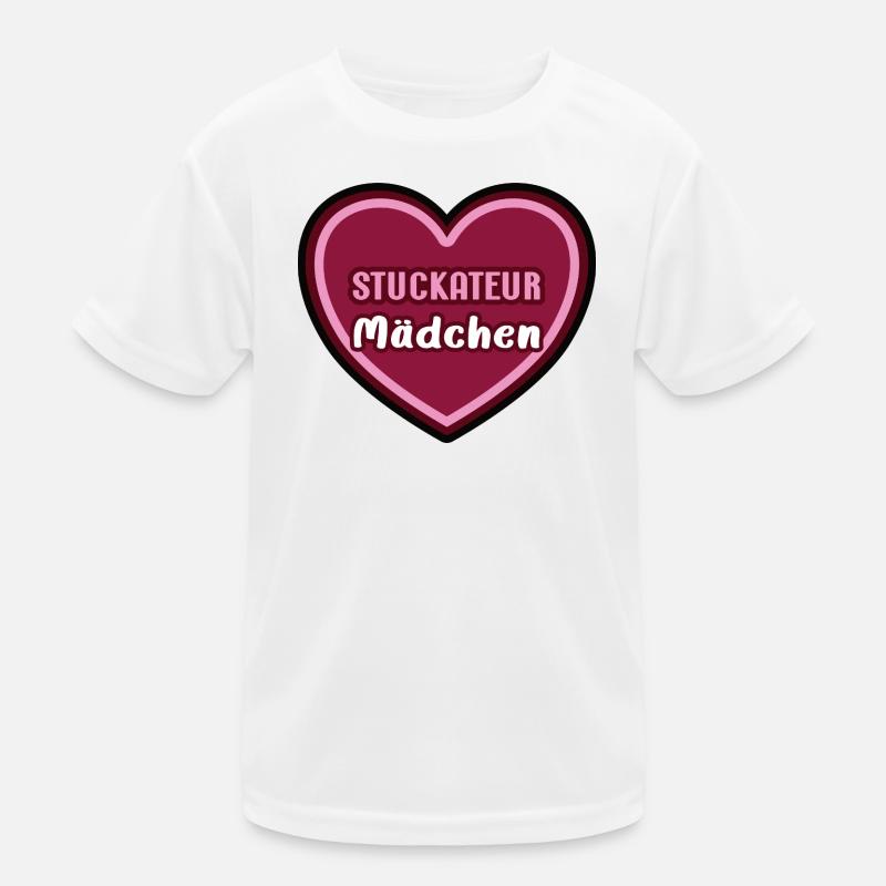 Plasterer Plasterer Girl Woman Trainee Trainee Kids Functional T-Shirt