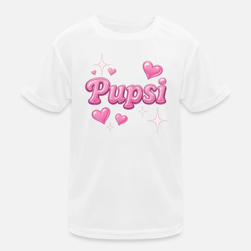 pupsi/y2k nickname design Kids Functional T-Shirt