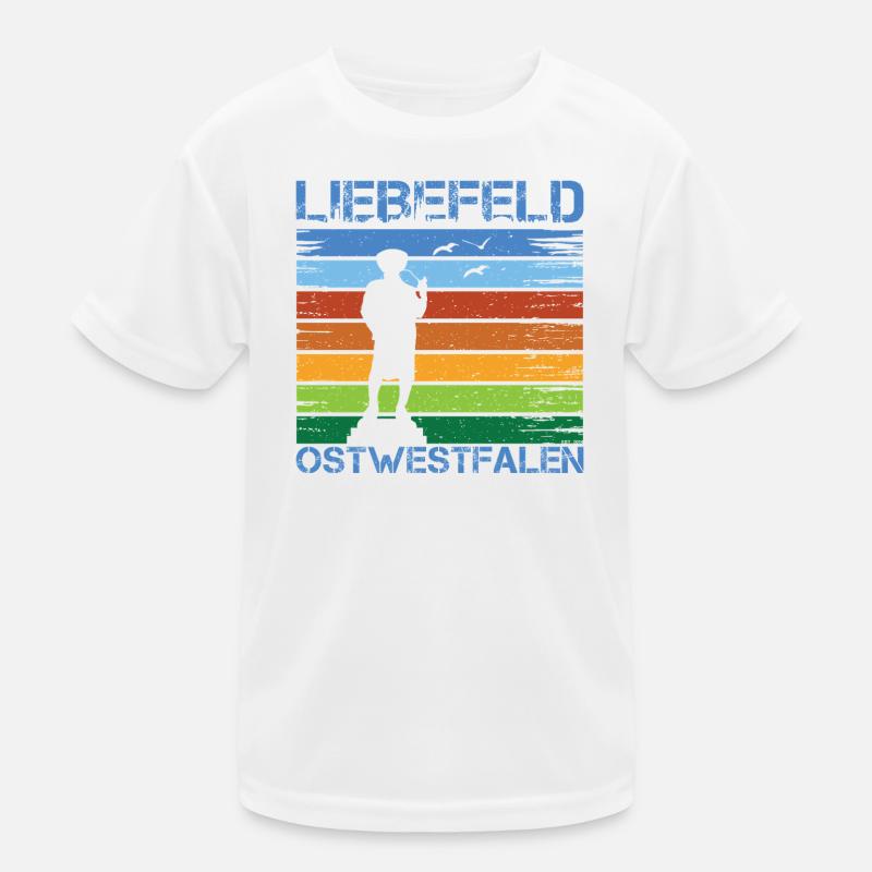 Liebefeld ❤ Leineweber Kinder Funktions-T-Shirt