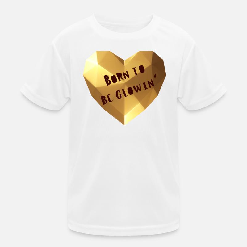 Geboren, um zu leuchten Kinder Funktions-T-Shirt