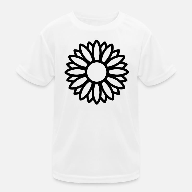 Sonnenblume Kinder Funktions-T-Shirt