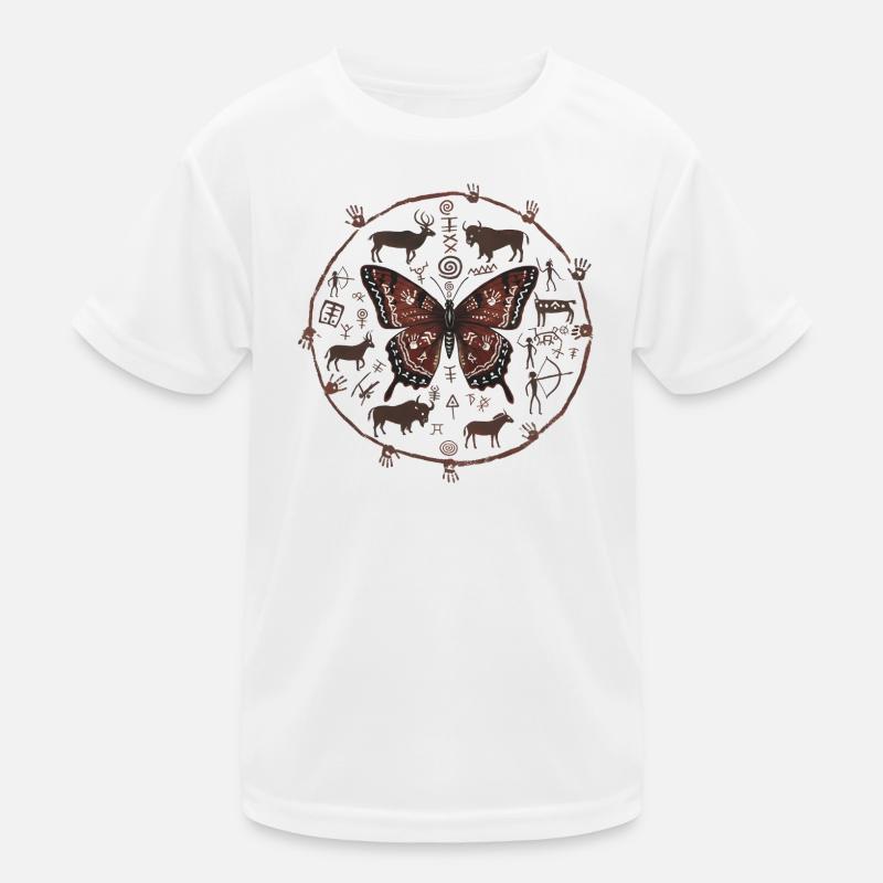 Cercle Runique Papillon T-shirt sport Enfant