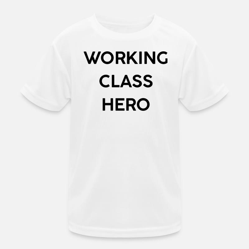 Held der Arbeiterklasse Kinder Funktions-T-Shirt