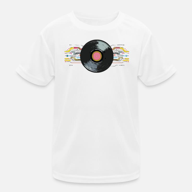 Vinyl_2 Kinder Funktions-T-Shirt