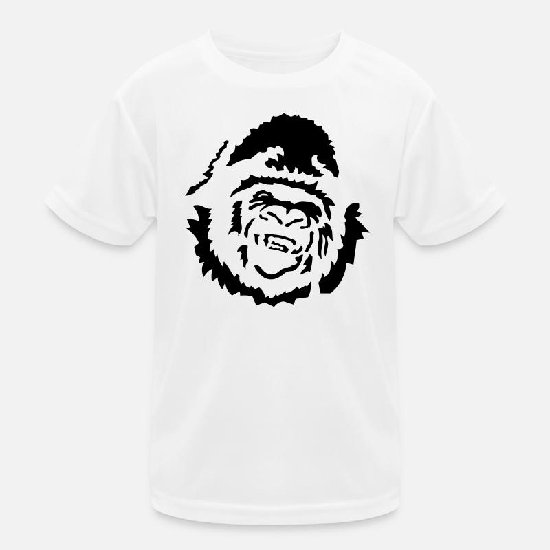 Gorilla Kinder Funktions-T-Shirt