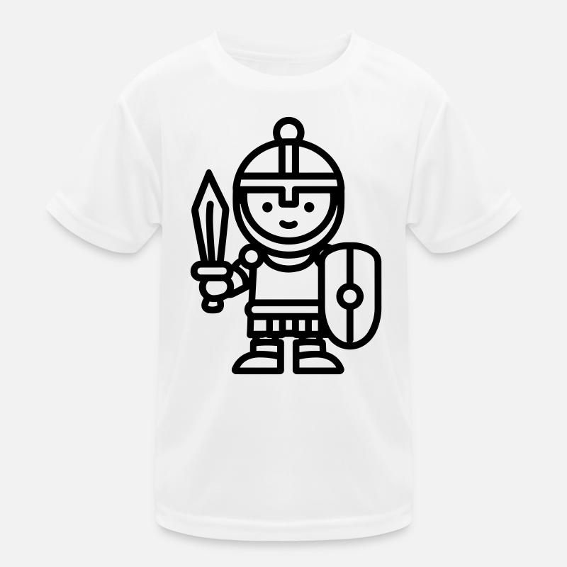 guerrier T-shirt sport Enfant