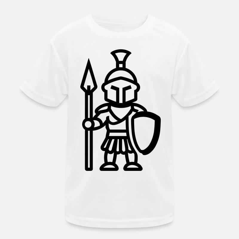 Krieger Kinder Funktions-T-Shirt