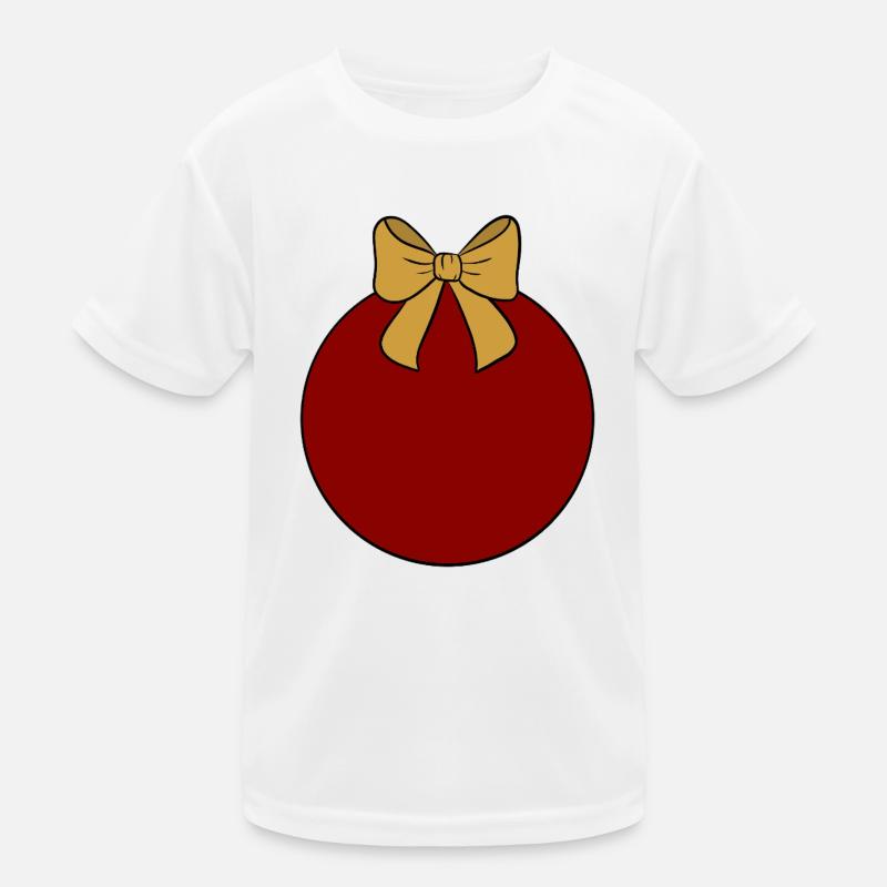 Weihnachtskugel  Kinder Funktions-T-Shirt
