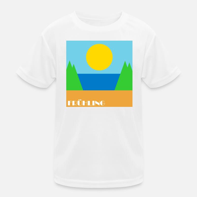 Fruehling Kinder Funktions-T-Shirt