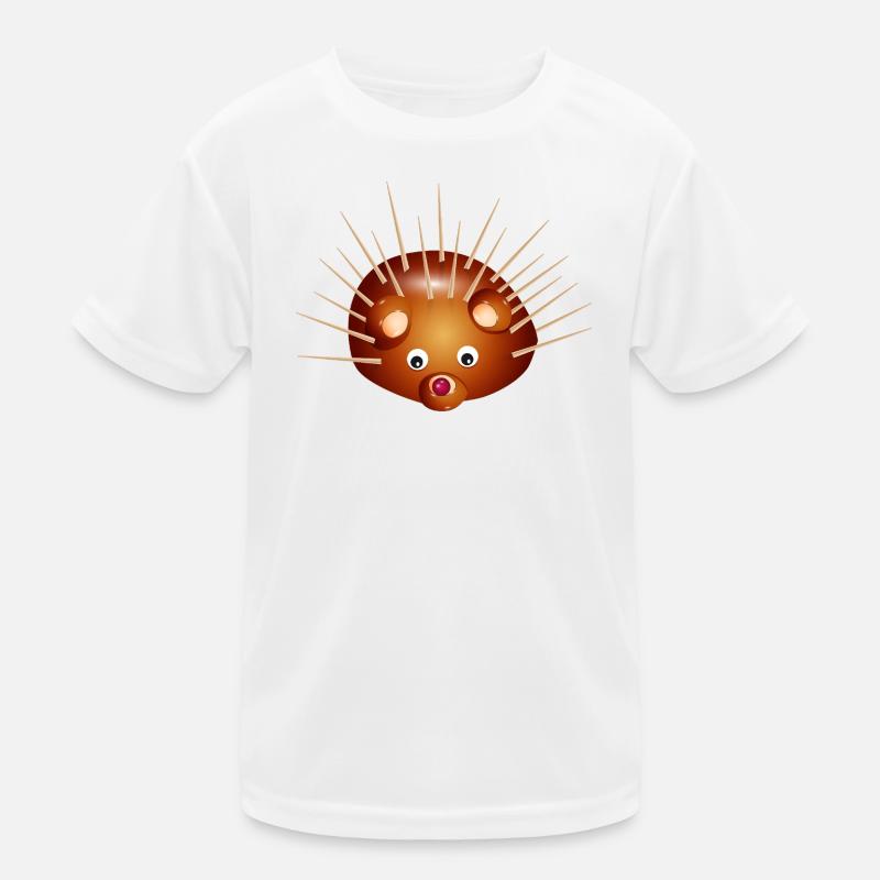 Niedlicher Kastanien-Igel – Kindheit & Bastelspaß Kinder Funktions-T-Shirt