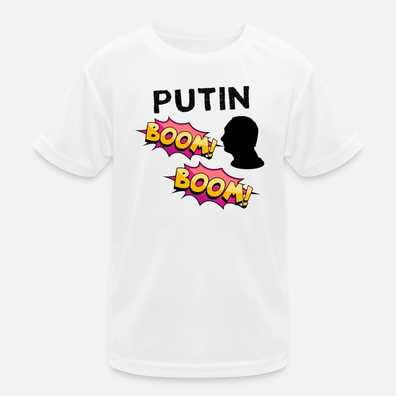 Poutine BOOM BD Explosion de couleurs T-shirt sport Enfant