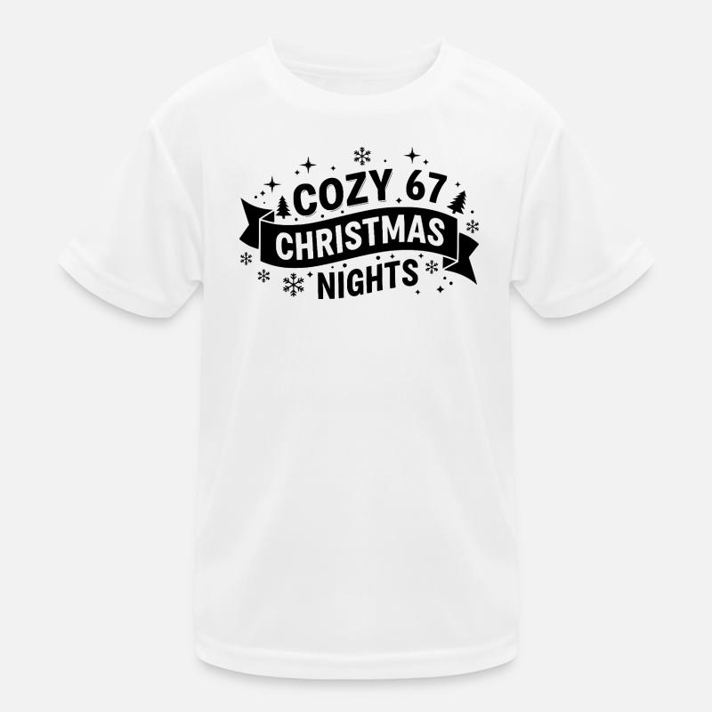 Cosy 67 nuits de Noël T-shirt sport Enfant