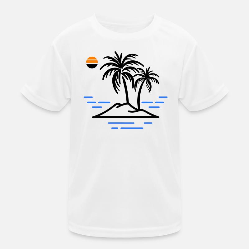 Île Palm T-shirt sport Enfant