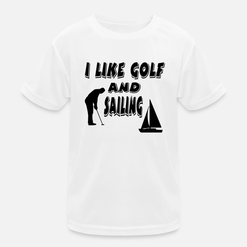 Golf Kinder Funktions-T-Shirt