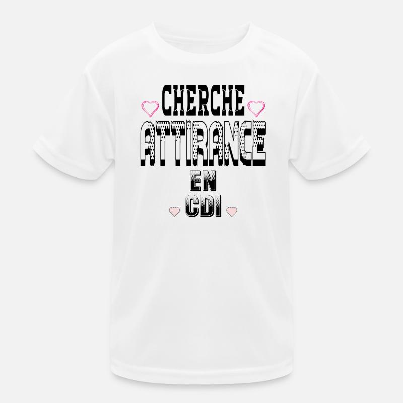Looking for attraction on a permanent contract Kids Functional T-Shirt